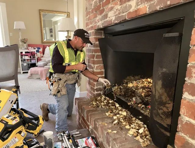 Safe screening installation by North Smithfield Chimney Sweep in North Smithfield, RI