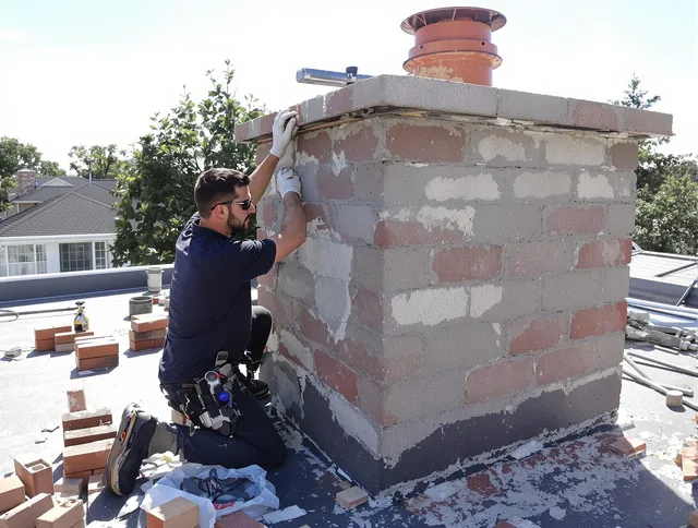 Advanced chimney repair process by North Smithfield Chimney Sweep in North Smithfield, RI
