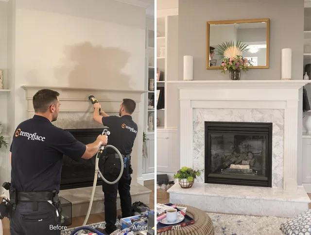 Professional soot removal by North Smithfield Chimney Sweep team in North Smithfield, RI
